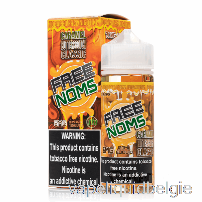 Vape Vloeibare Karamel Butterscotch - Nomenon E-vloeistof - 120ml 0mg